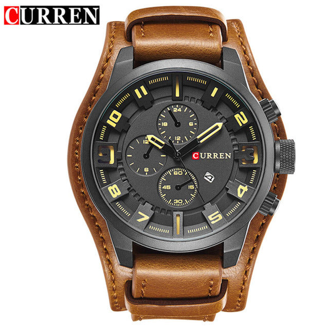 Curren Military - Relógio Masculino esportivo estilo militar