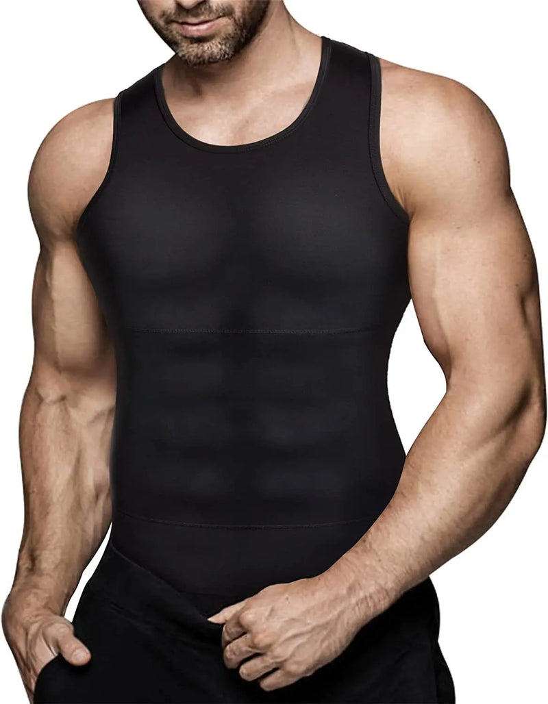 Camisa modeladora masculina fitness